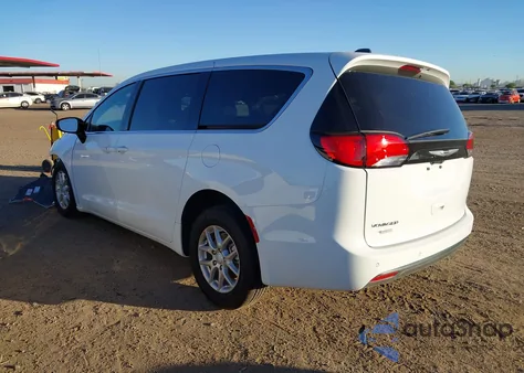 2025 Chrysler Voyager Lx из США, поврежденный, VIN 2C4RC1CG1SR583071